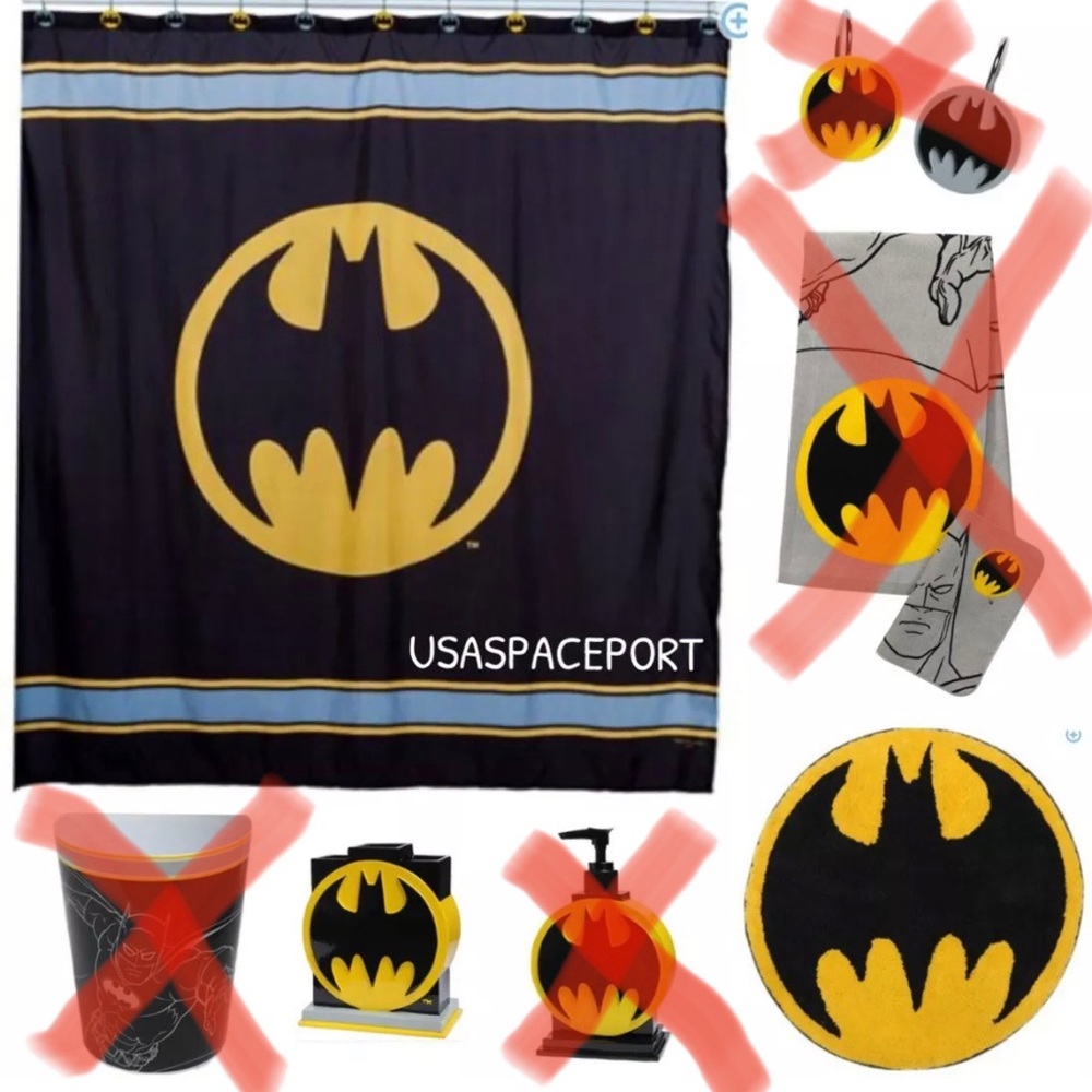 Batman Bathroom Decor